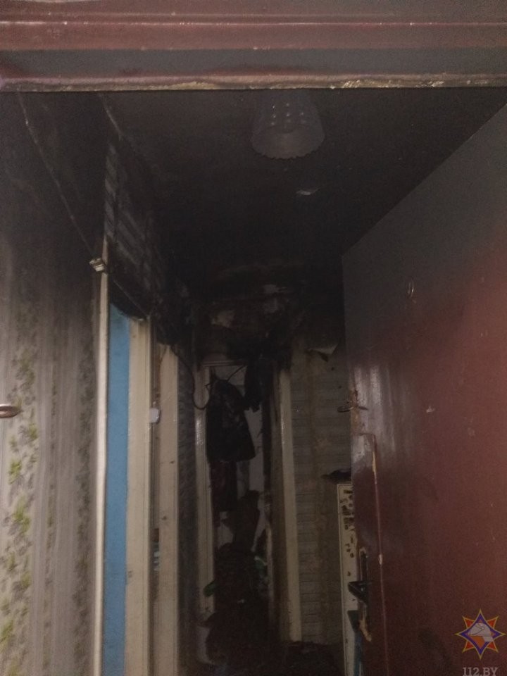 На пожаре в Ивацевичском районе населением спасены трое детей