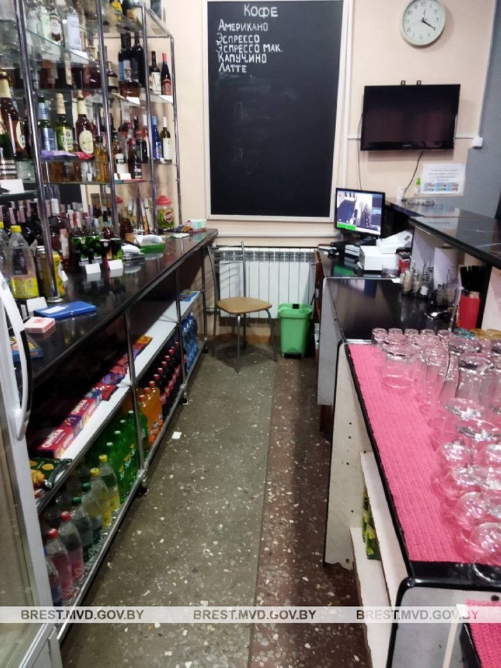 Кража из буфета столовой в Ивацевичах