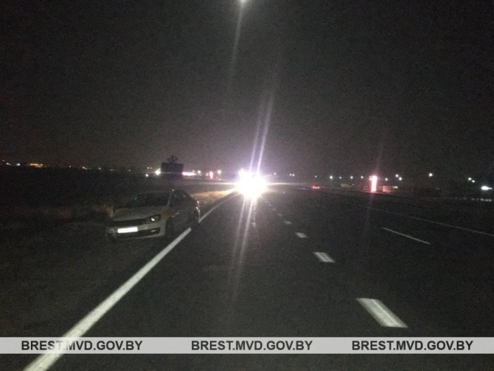 Возле Бреста насмерть сбили пешехода