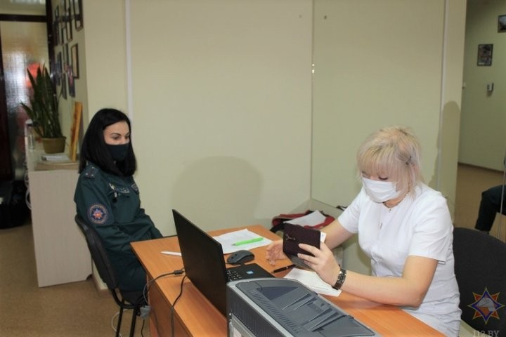 Спасатели Брестчины приняли участие в акции по сдаче крови