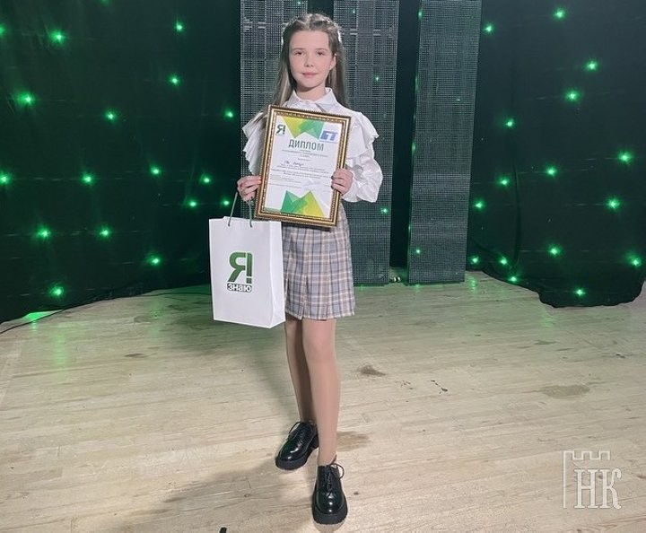 Школьница из Каменца приняла участие в телепроекте «Я знаю»