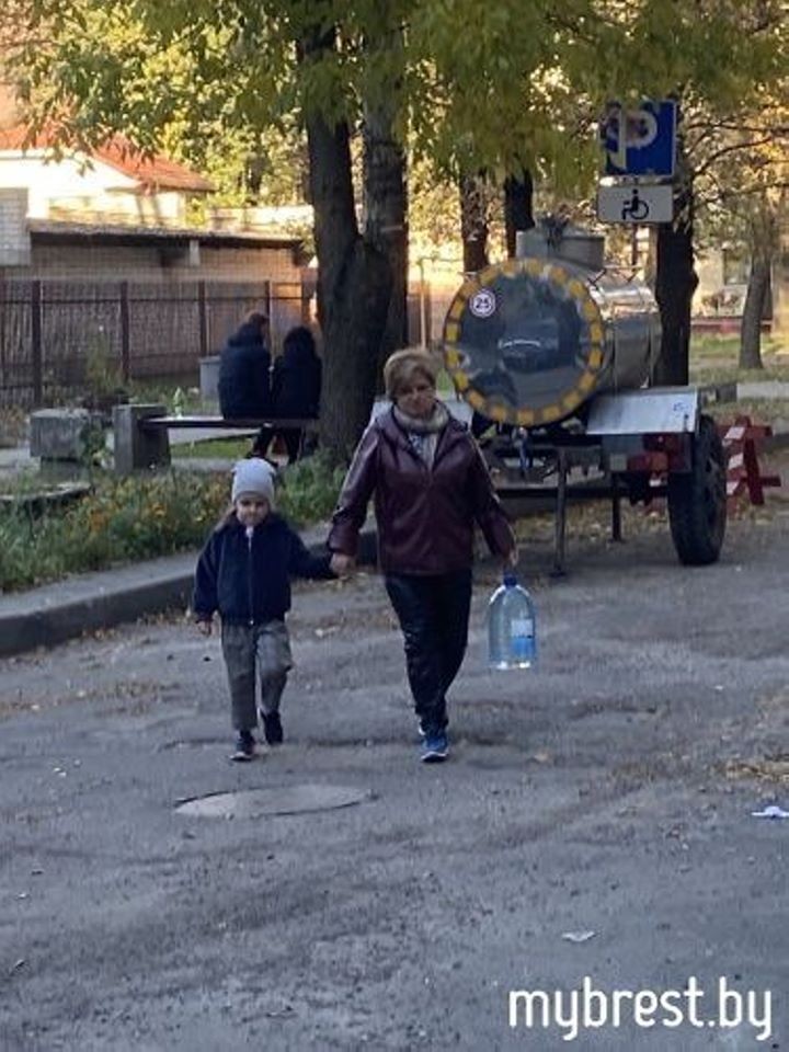 В центре Бреста наблюдаются перебои с холодной водой