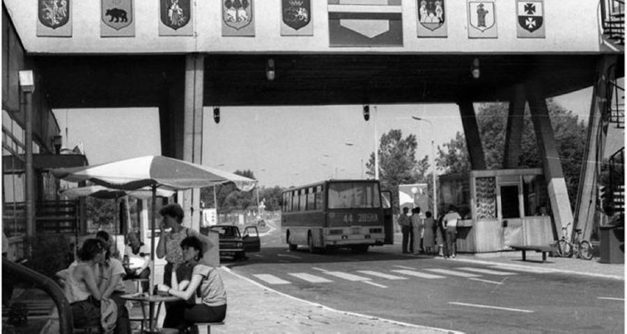 Как выглядел погранпереход Брест-Тересполь в прошлом веке