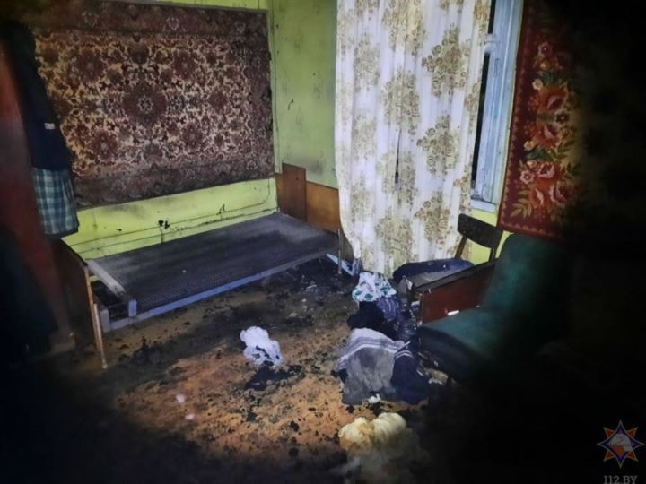 Работник МЧС в свободное от несения службы время спас человека на пожаре в Брестской области