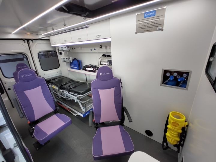 Пинск получил новейший реанимобиль с современным оборудованием