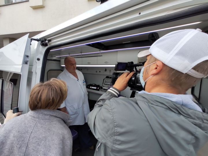 Пинск получил новейший реанимобиль с современным оборудованием