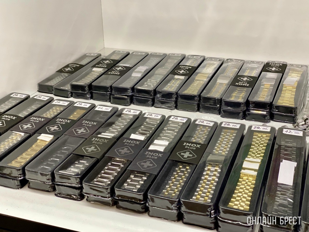 Здесь то, что вы искали: более 3000 ремешков для наручных часов в магазине «Fashion Time» на Советской в Бресте