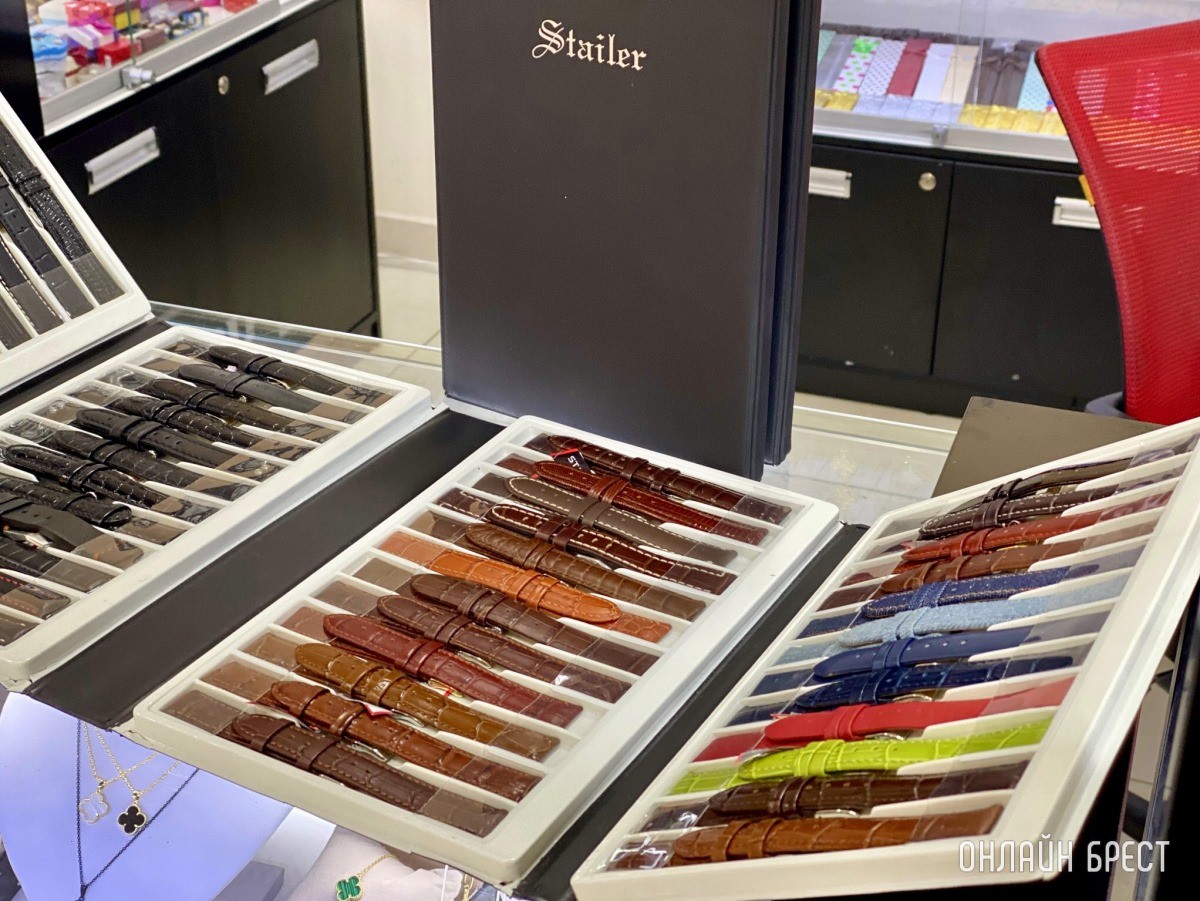 Здесь то, что вы искали: более 3000 ремешков для наручных часов в магазине «Fashion Time» на Советской в Бресте