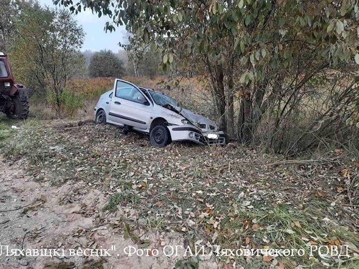 Не справился с управлением и вылетел в кювет: ДТП в Брестской области