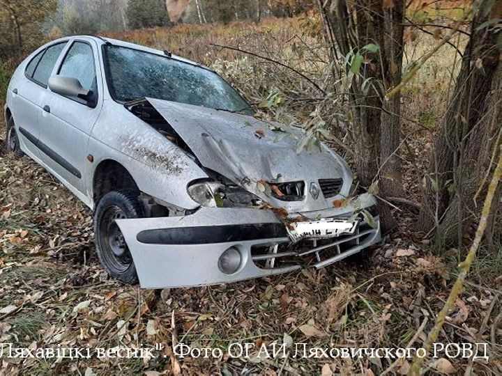 Не справился с управлением и вылетел в кювет: ДТП в Брестской области