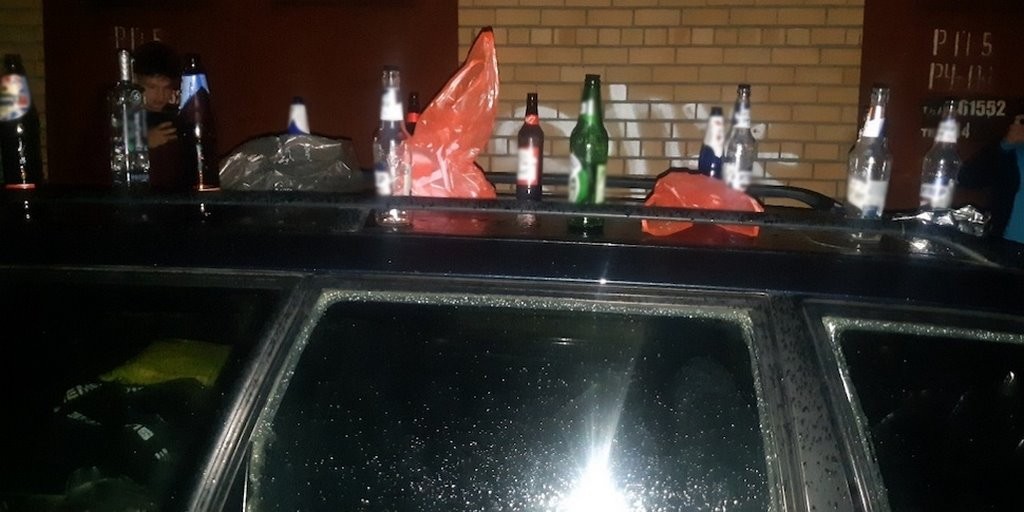 Машину жалко. Белорус нашел оригинальный способ наказать тех, кто мусорит