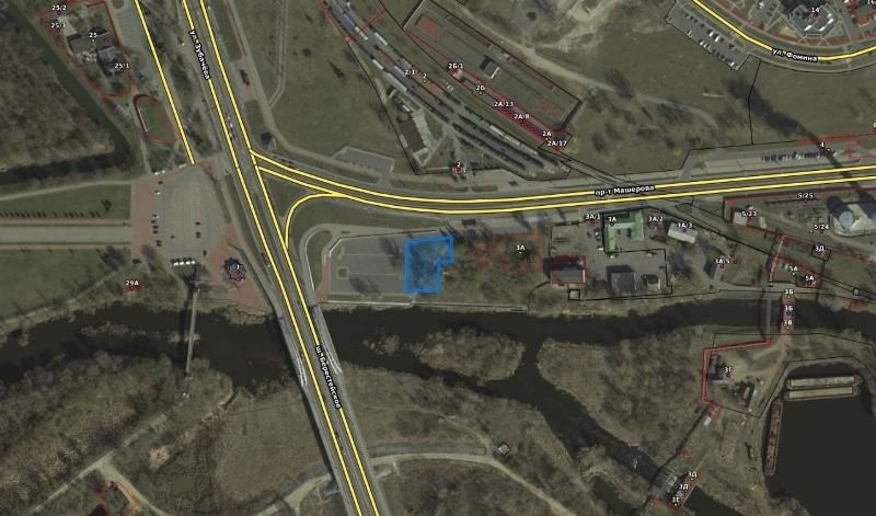 В районе Брестской крепости появится новый объект общепита?