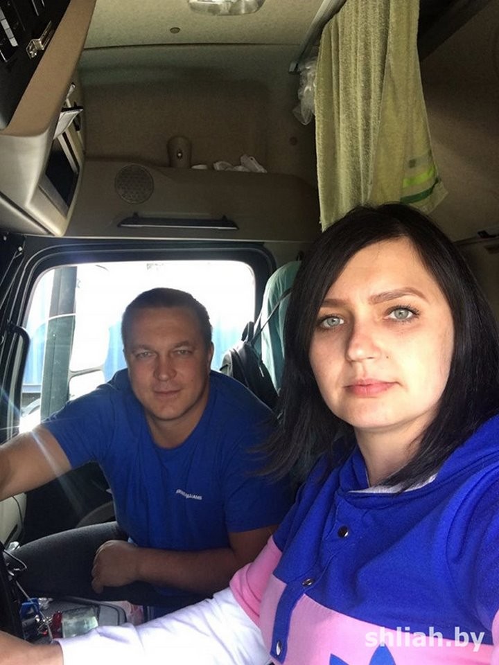 «Надоело жить по вайберу». Как жительница Беларуси вслед за мужем пошла в дальнобойщики