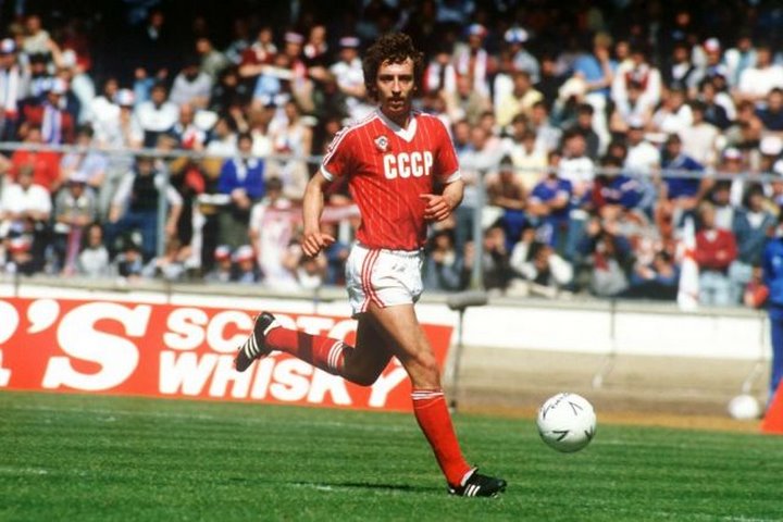 Сергей Алейников играл сразу на двух Чемпионатах мира по футболу. Фото из открытых источников