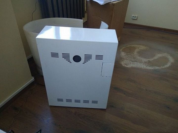 В Брестской области собрали первый белорусский газовый котел бытового назначения