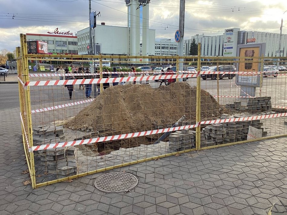 Что за раскопки в центре Бреста?