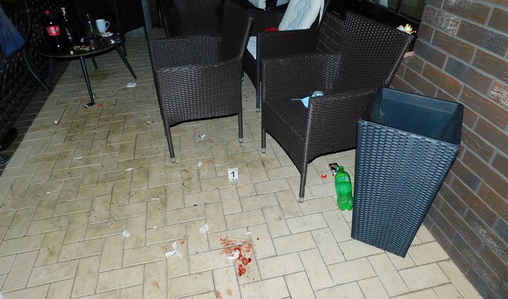 Жесть... В Пинске ребенок с отцом избили гостя, а потом устроили стрельбу из ружья (видео)