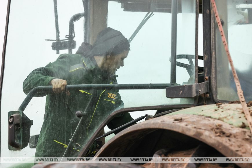 Как хрупкая женщина стала механизатором. Репортаж из Каменецкого района