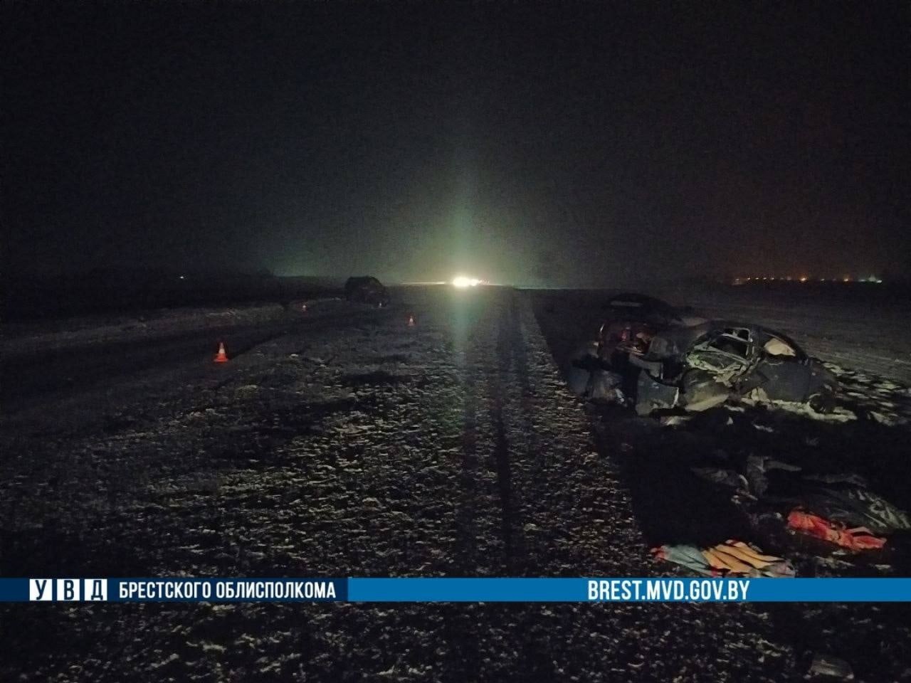 ДТП в Березовском районе: один погибший, четверо пострадавших