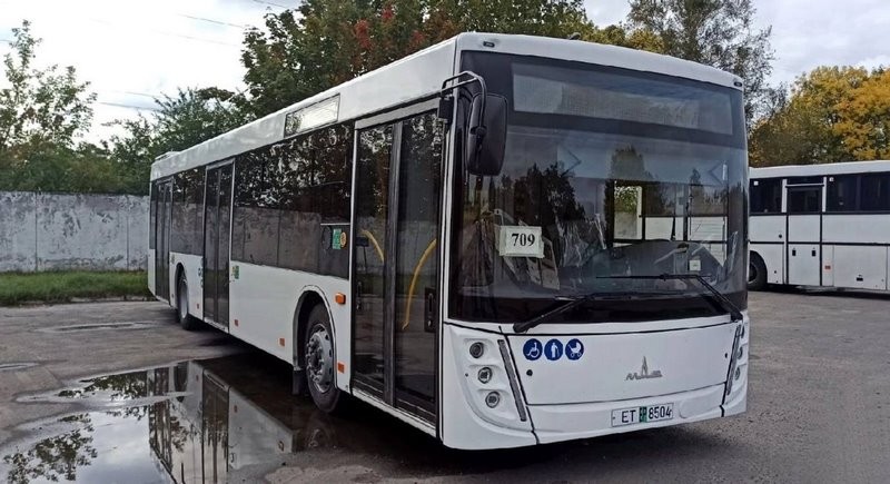 Два новых городских автобуса прибыли в Бресте и уже работают на линии