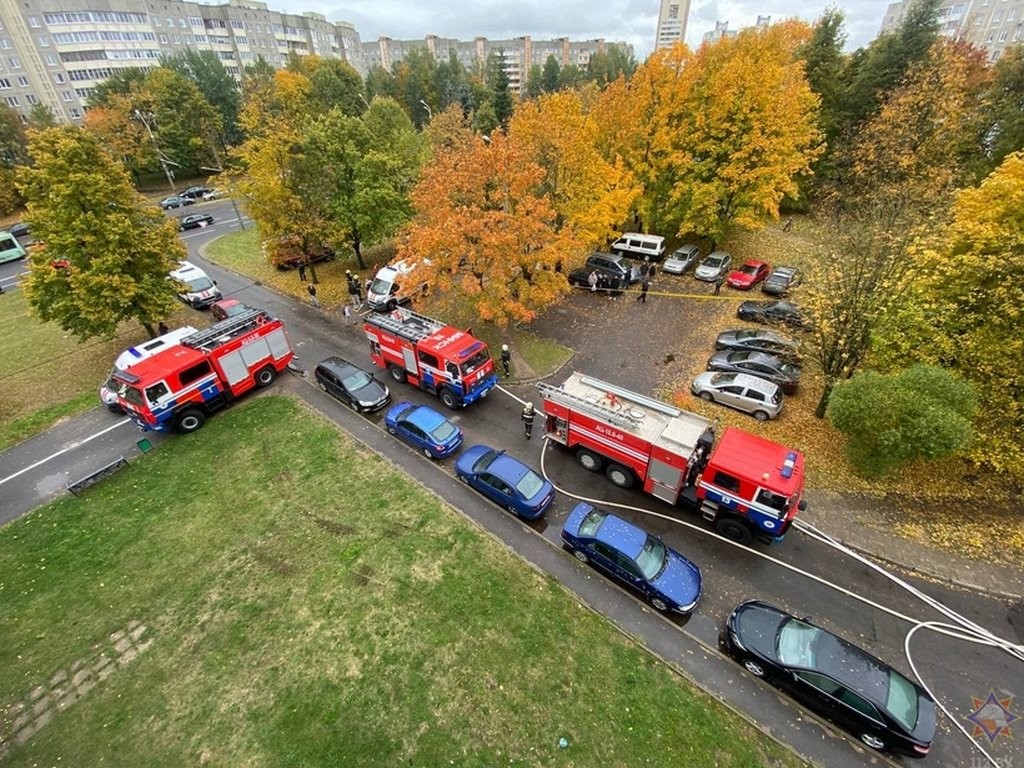 Трагедия в Минске: на пожаре погибли мужчина и четырехлетний сын, двухмесячный малыш в реанимации