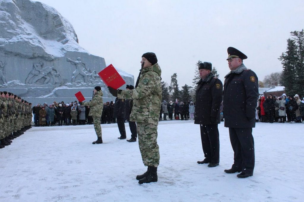 Сегодня в Брестской крепости прошла присяга
