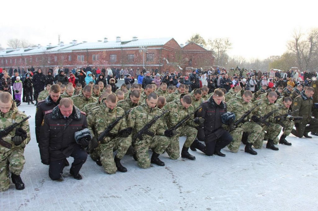 Сегодня в Брестской крепости прошла присяга
