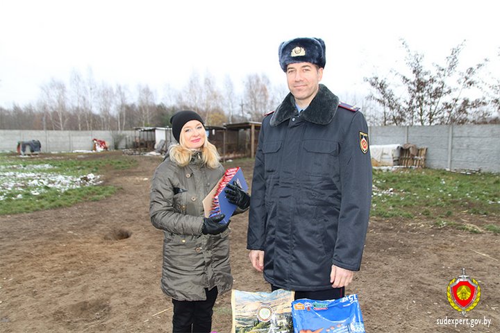 Брестские судебные эксперты помогли приюту для животных