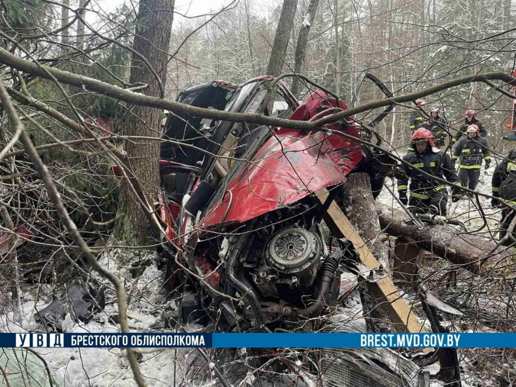 В Брестской области произошло серьёзное ДТП