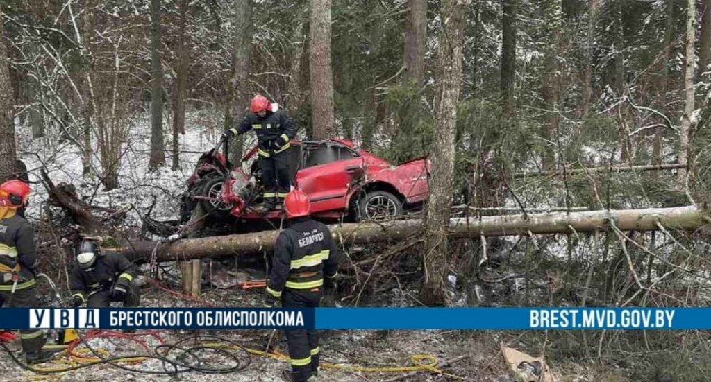 В Брестской области произошло серьёзное ДТП