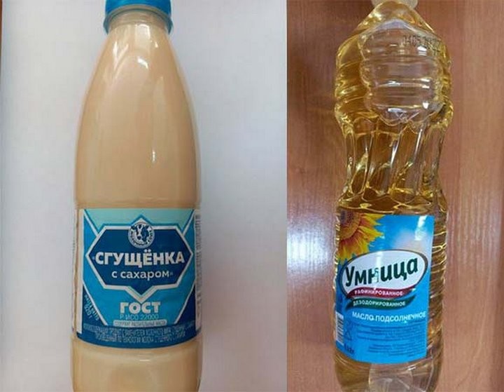 Опасную для здоровья сгущенку и подсолнечное масло запретили продавать в Беларуси
