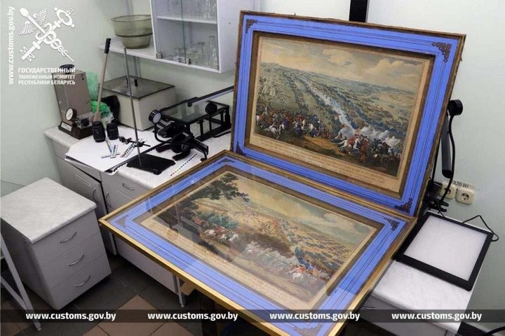 Старинные гравюры пытались ввезти на территорию ЕАЭС под видом постеров