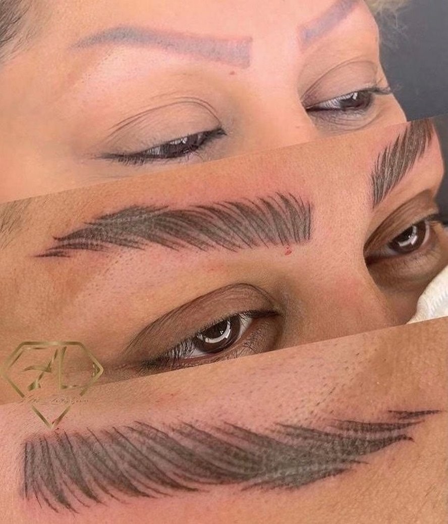 Ох уж эти брови. Фото девушек, которые чрезмерно увлеклись современными трендами