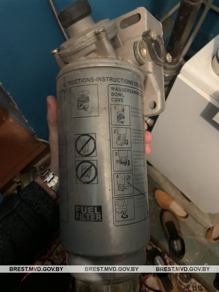 Водитель агропредприятия в Пружанах попался на краже запчастей