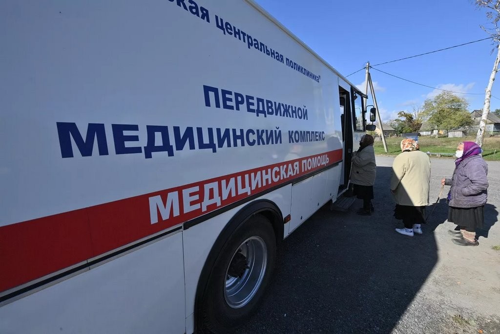 Как в приграничных деревнях работает медцентр на колесах (Брестская область)