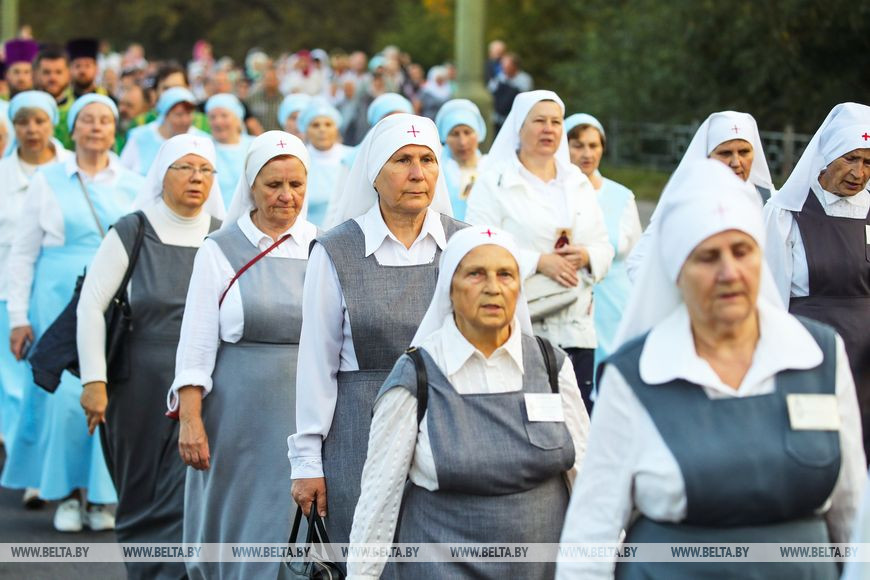 Крестный ход в честь памяти преподобномученика Афанасия Брестского состоялся в Бресте