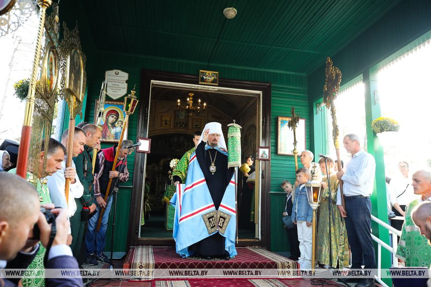 Крестный ход в честь памяти преподобномученика Афанасия Брестского состоялся в Бресте