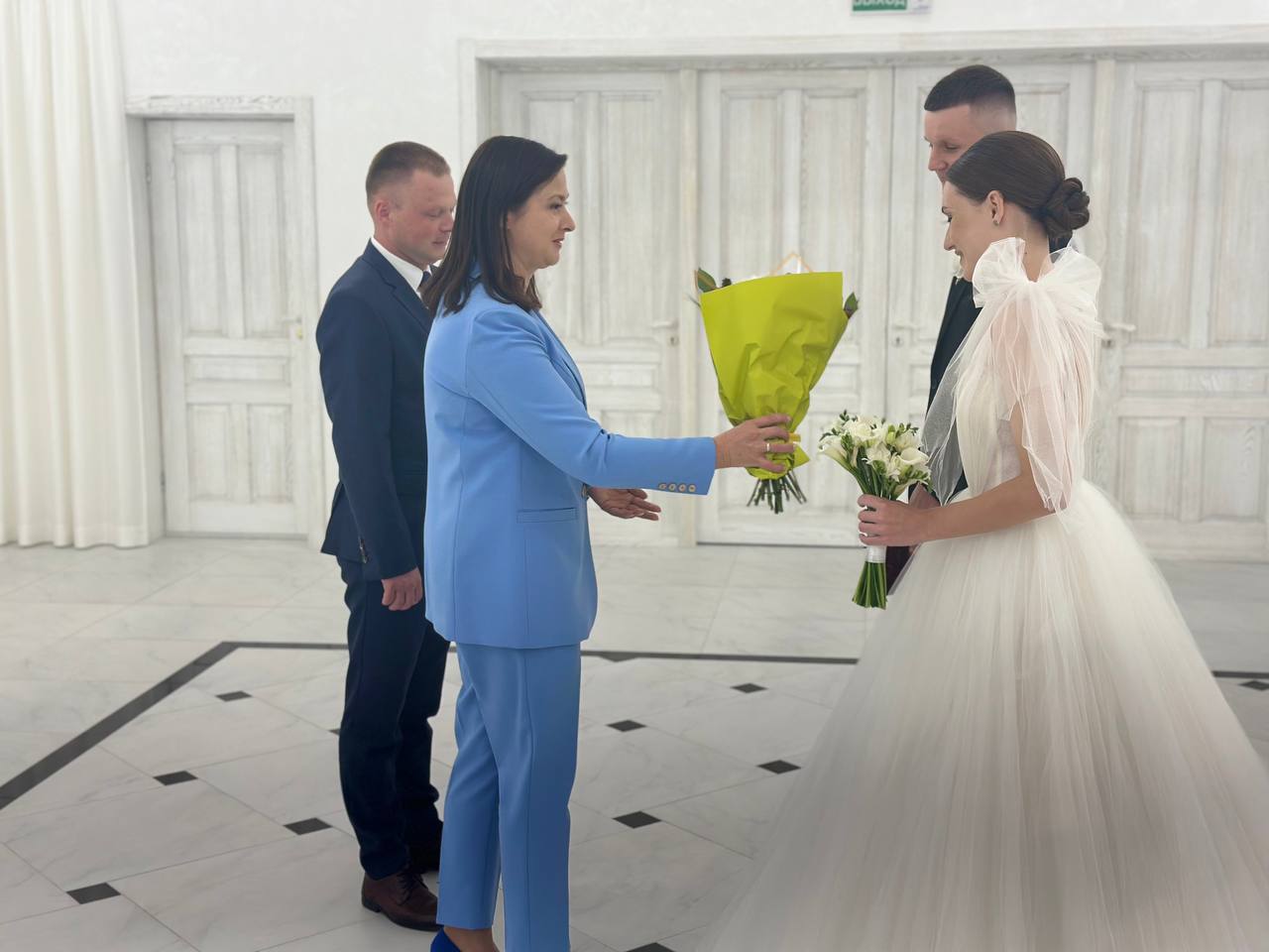 В ЗАГСе Бреста открыли зал «Хрустальный»