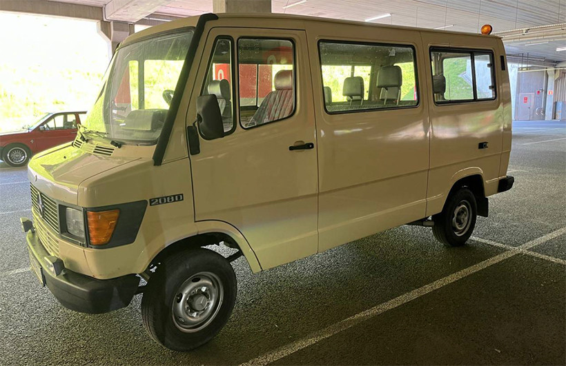 Таких осталось мало. Живой Mercedes T1 продают в Гродно