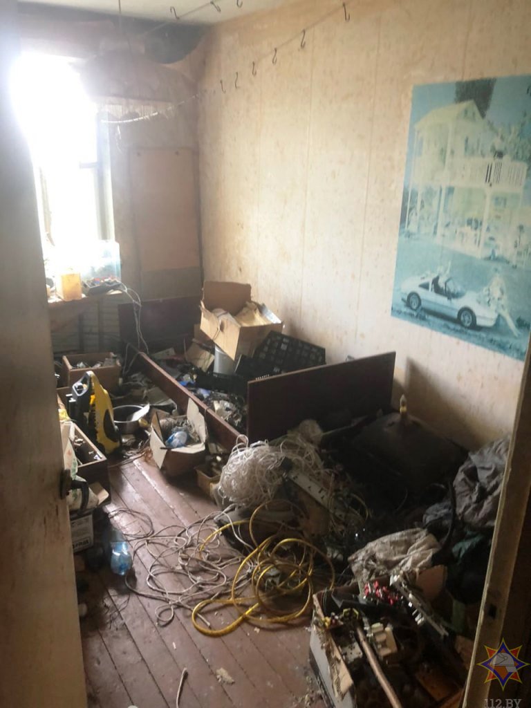 В Ивацевичском районе горела квартира