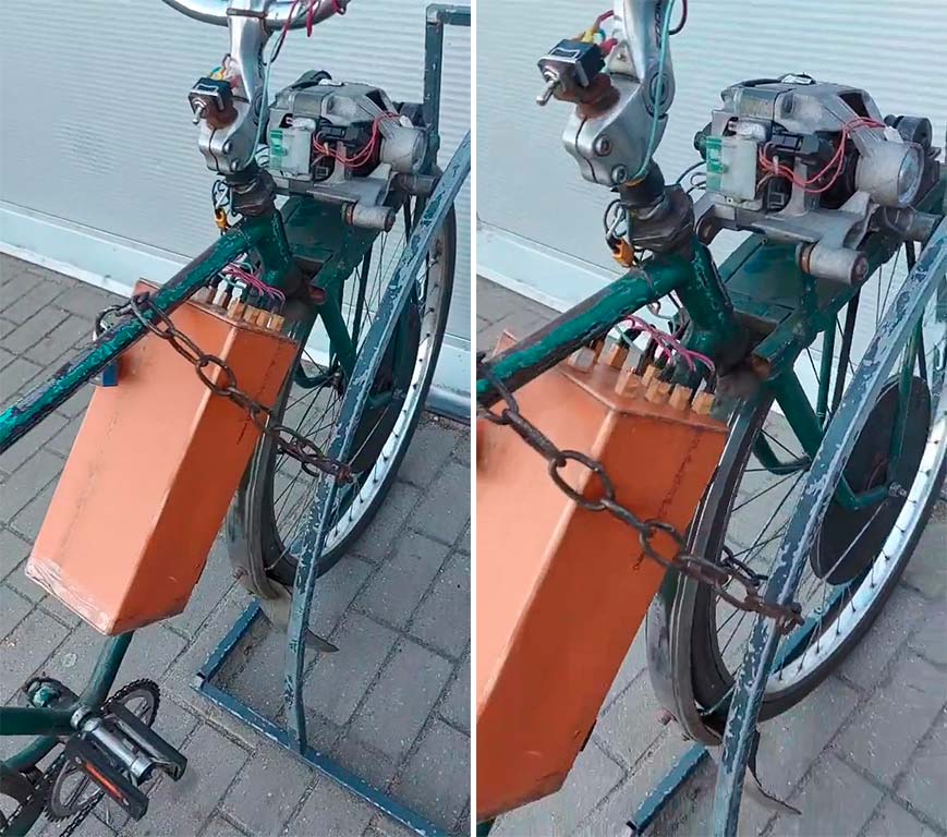 Белорус изобрел электровелосипед и «сломал голову» пользователям Tik Tok