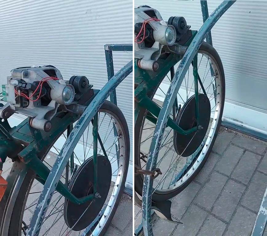 Белорус изобрел электровелосипед и «сломал голову» пользователям Tik Tok