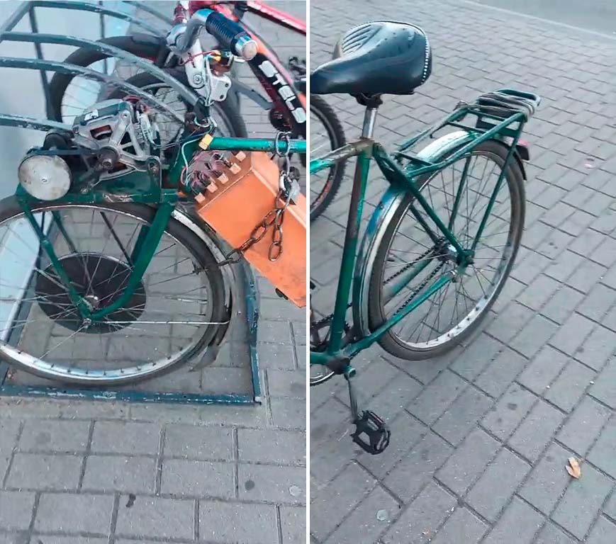 Белорус изобрел электровелосипед и «сломал голову» пользователям Tik Tok