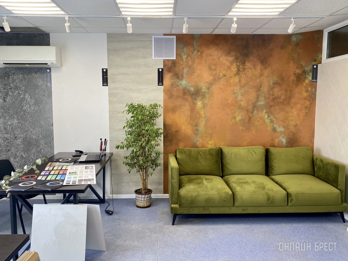 В Бресте прошел мастер-класс по нанесению итальянской декоративной штукатурки Giolli