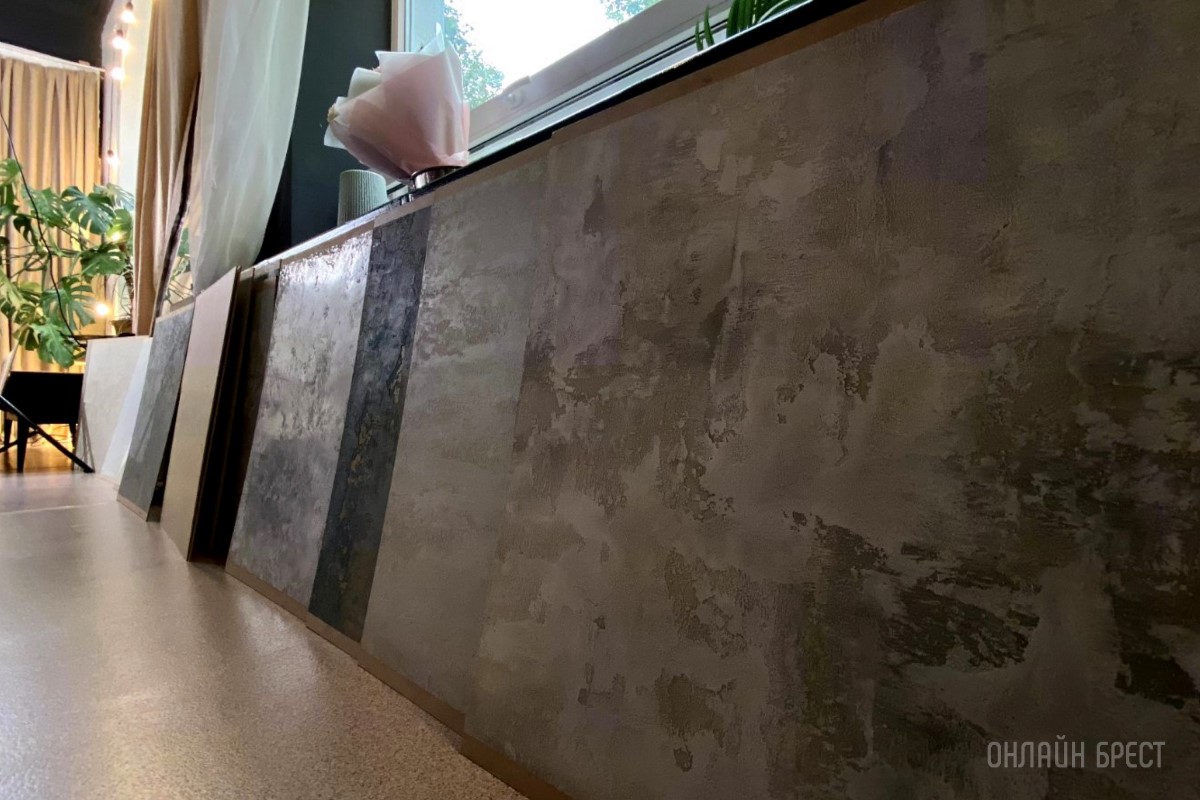 В Бресте прошел мастер-класс по нанесению итальянской декоративной штукатурки Giolli