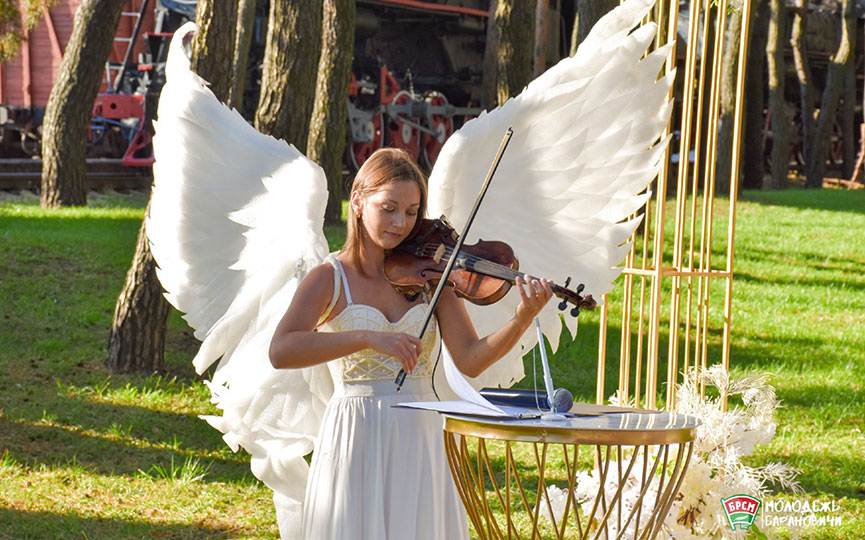 Железнодорожная свадьба в Барановичах