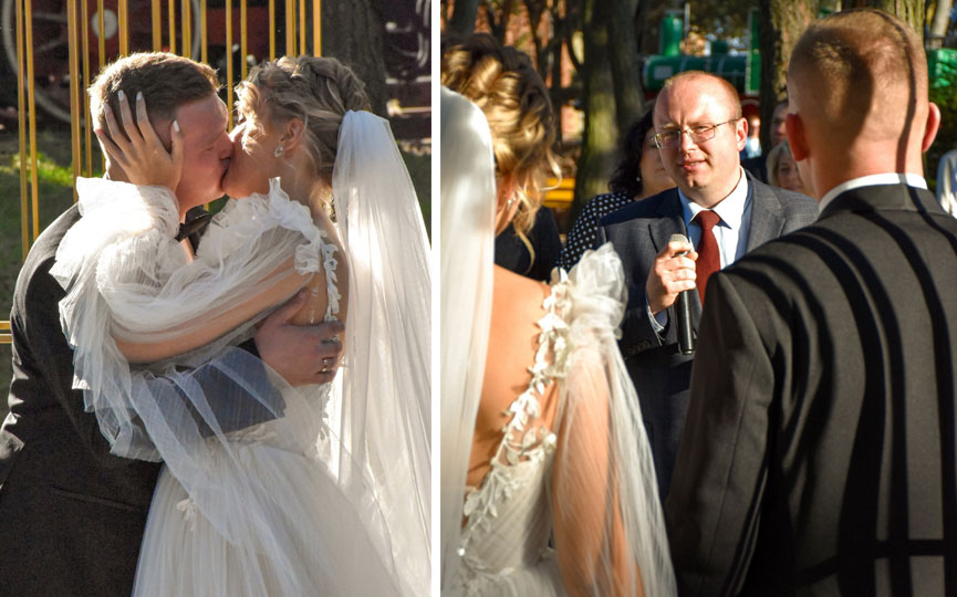 Железнодорожная свадьба в Барановичах