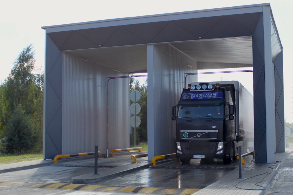 Дезинфекции транспорта на границе