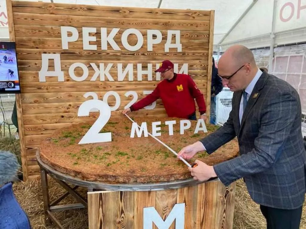 Самую большую котлету приготовили в Беларуси