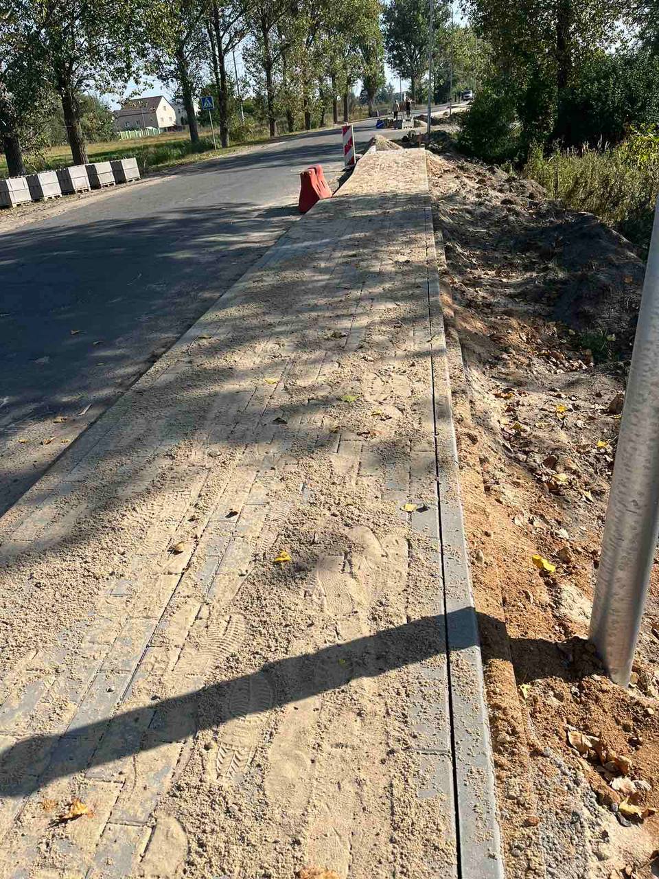 Специалисты КУП «Брестское ДЭП» ведут работы по ремонту и благоустройству Свято-Афанасьевской улицы